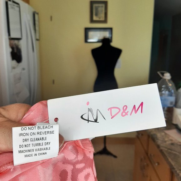 NWT!  Unique Bodycon D&M Barbie Pink Cheetah Slip Dress - Picture 8 of 10